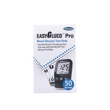 دستگاه تست قند خون اینفوپیا مدل Easy Gluco Pro به همراه نوار تست قند خون مجموعه 250 عددی