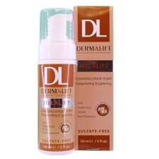 فوم شستشوی صورت روشن کننده درمالیفت مدل ملا لیفت حجم 150 میلی لیتر