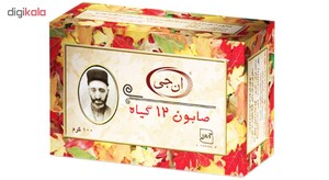 صابون 12 گیاه موی سر ان جی اورجینال مدل NG Herb وزن 100 گرم