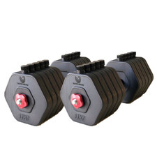 دمبل متغیر اکوفیت مدل پرشونده وزن 18 کیلوگرم بسته 2 عددی