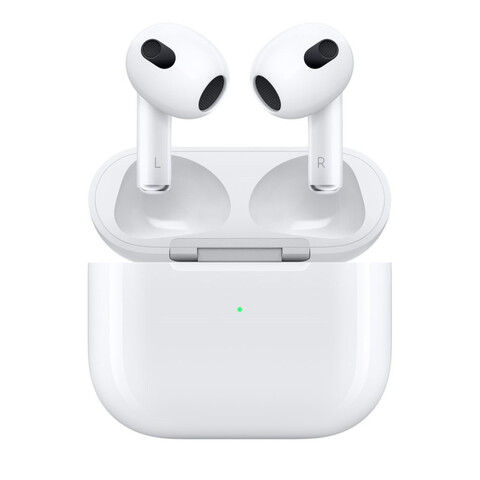 هدفون بی سیم اپل مدل AirPods 3 همراه با محفظه شارژ