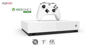 کنسول بازی مایکروسافت مدل Xbox One S ALL DIGITAL ظرفیت 1 ترابایت