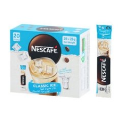 کافی میکس فوری کلاسیک آیس نسکافه - 20 گرم بسته 20 عددی