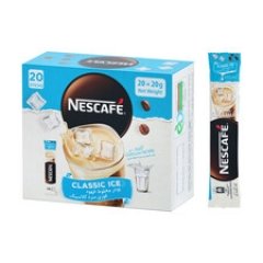 کافی میکس فوری کلاسیک آیس نسکافه - 20 گرم بسته 20 عددی