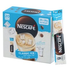 کافی میکس فوری کلاسیک آیس نسکافه - 20 گرم بسته 20 عددی