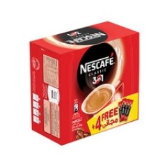 کافی میکس کلاسیک 3در1 نسکافه - 20 گرم بسته 20 عددی + 4 عدد رایگان