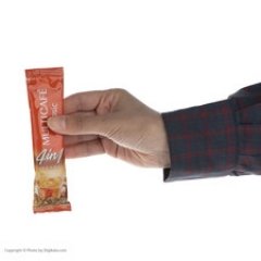 کافی میکس کاراملی مولتی کافه مدل 1 × 4 - 18 گرم بسته 12 عددی