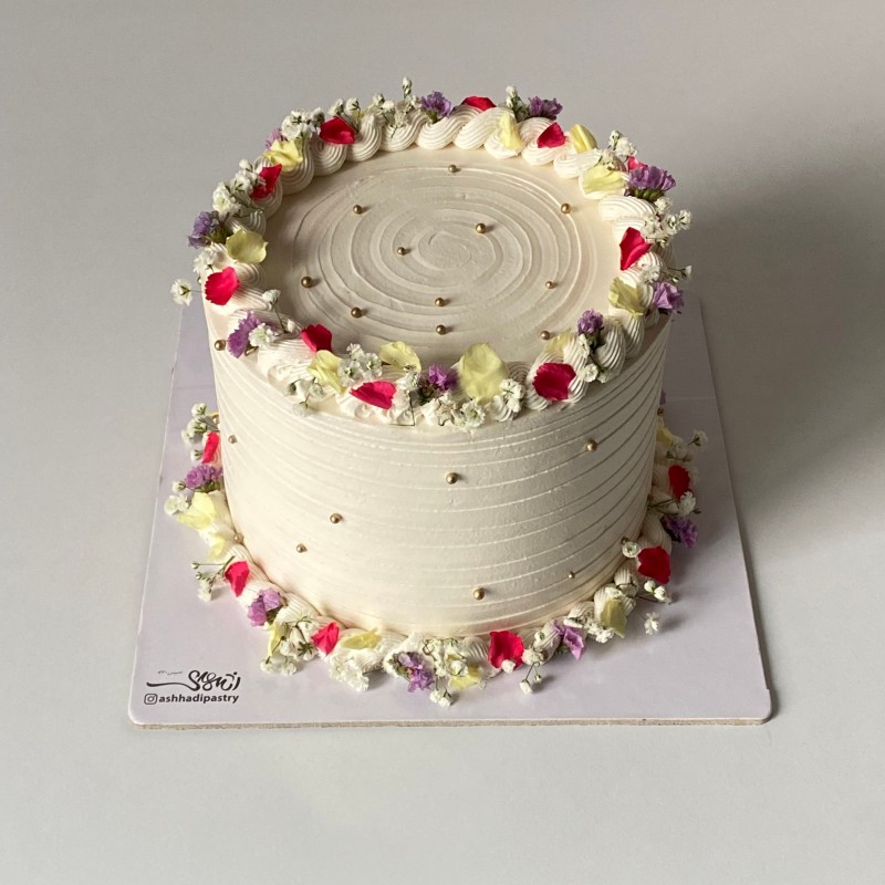 کیک گل دار -03