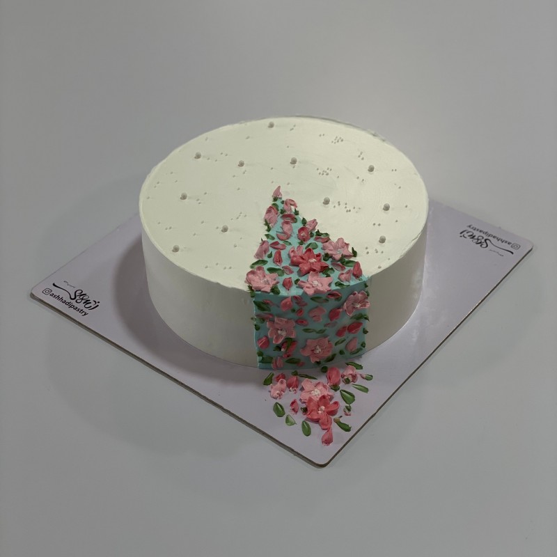 کیک خامه ای -09