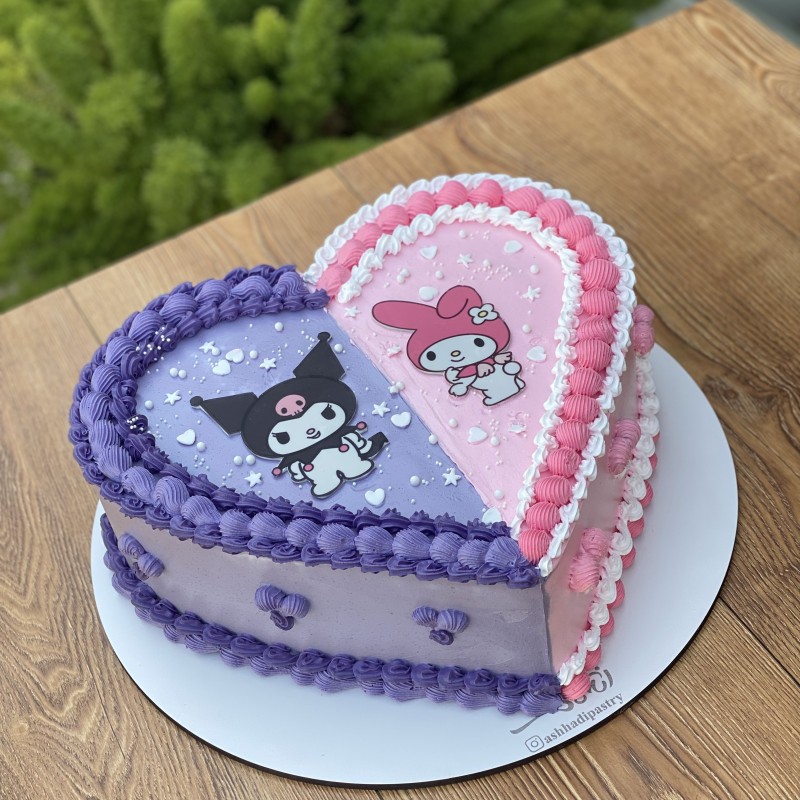 کیک کرومی قلب