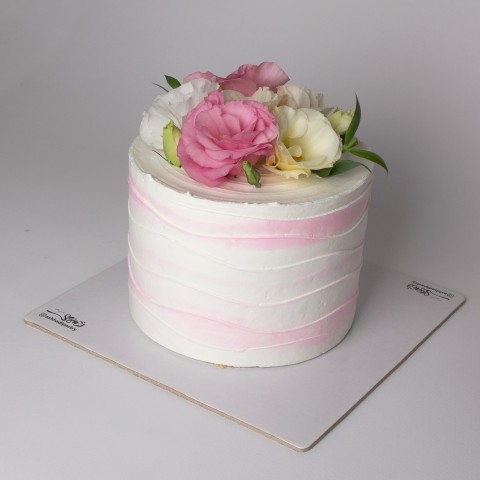 کیک گل طبیعی کد 56
