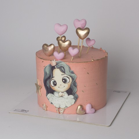 کیک دخترانه ملوس