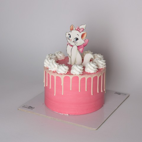 کیک گربه تصویری