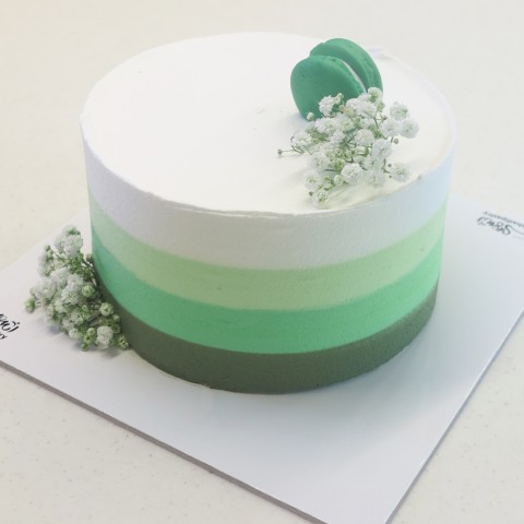 کیک  طیف سبز