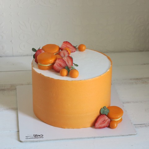 کیک نارنجی دو
