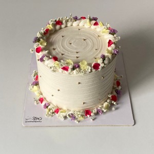 کیک گل دار -03