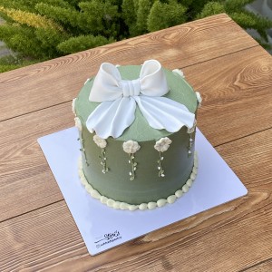 کیک خامه فوندانت کد 2