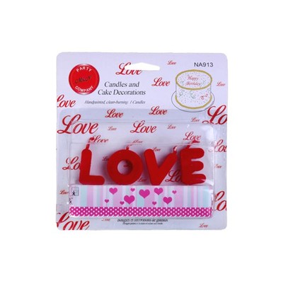 شمع LOVE
