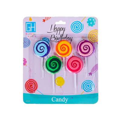 شمع آبنبات چوبی