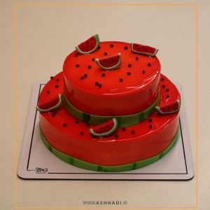 کیک یلدای دوطبقه مینی