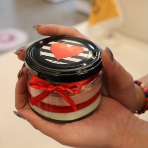 جار کیک در سه طعم و شکل