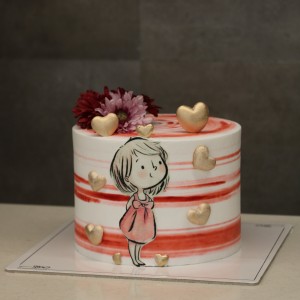 کیک دخترانه کد یک