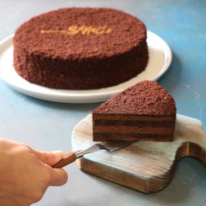 کیک شکلاتی ویژه اشهدی