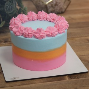کیک رنگی