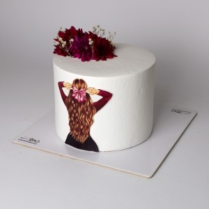 کیک دخترانه کد هشت