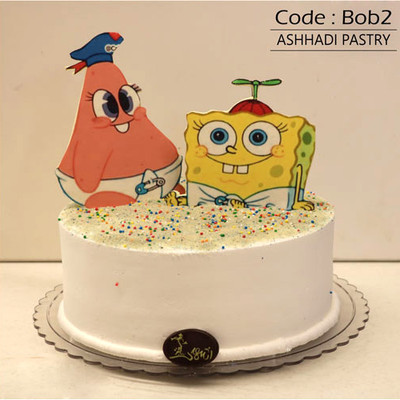 کیک باب اسنجی کد Bob-(2)