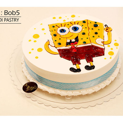کیک باب اسفنجی کدBob-(5)
