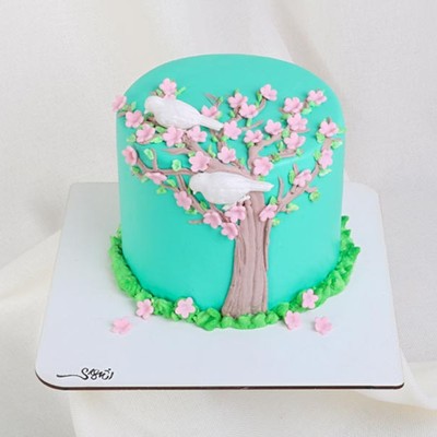 کیک فوندانت کد136