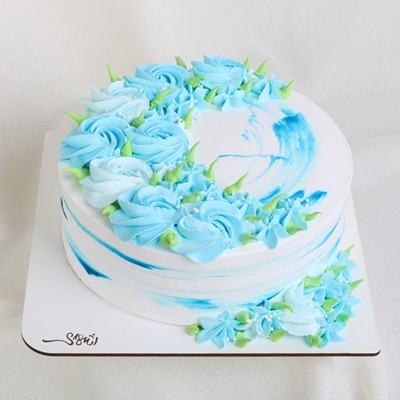 کیک خامه ای کد156