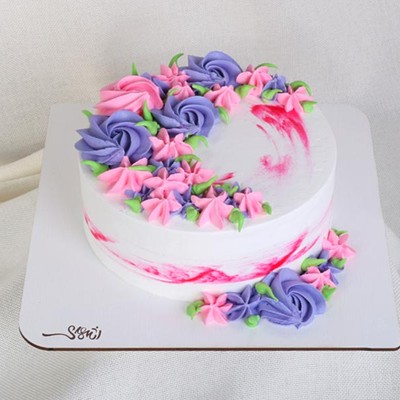 کیک خامه ای کد229