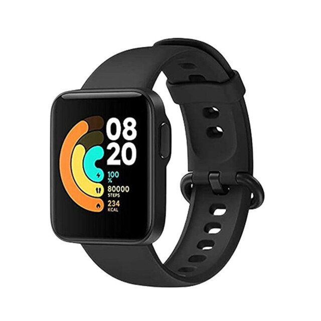 ساعت هوشمند شیائومی مدل SER Mi Watch Lite Smartwatch GPS, Unisex, 35x41mm, TPU-Armband