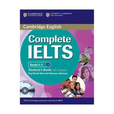 کتاب Complete IELTS Bands 4-5 B1 اثر Guy Brook- Hart And Vanessa Jakeman انتشارات Cambridge