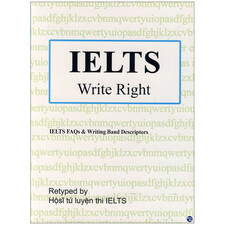 کتاب IELTS Write Right اثر Hosi tu luyen thi ielts انتشارات زبان مهر