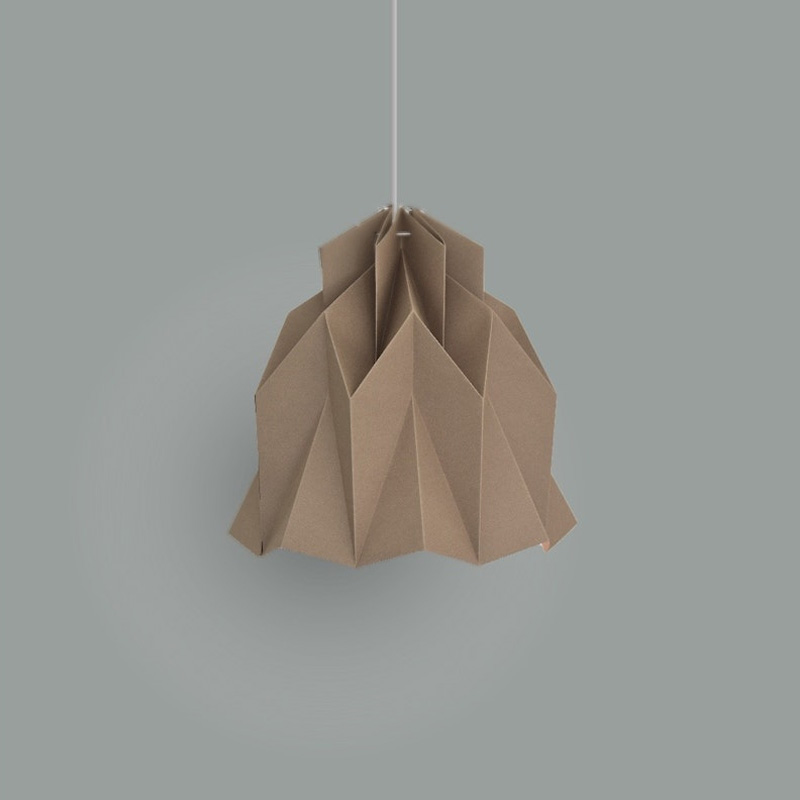 لوستر دست ساز طرح هندسی