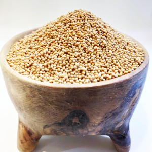 دانه خردل زرد سورت شده تیارمزه