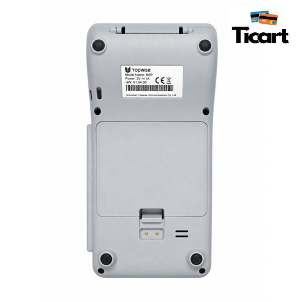 دستگاه کارتخوان سیار مدل M3P برندTOPWISE پشتیبانی از شبکه 4G