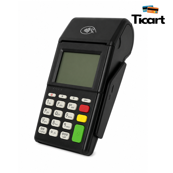 دستگاه کارتخوان سیار مدل ES600 برند Alited پشتیبانی از شبکه 4G
