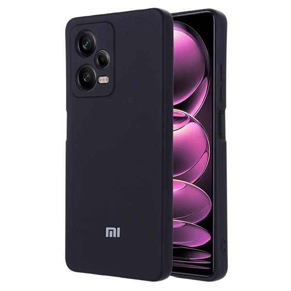 کاور مدل سیلیکونی ( داخل مخمل ) مناسب برای گوشی موبایل شیائومی Note 12 4g