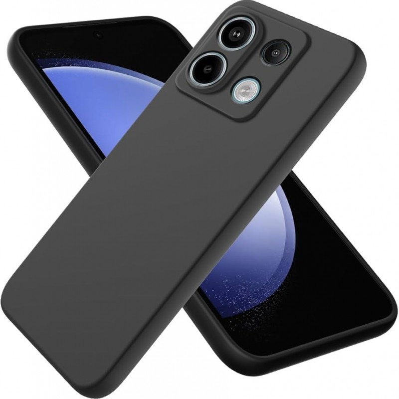 کاور مدل سیلیکونی ( داخل مخمل ) مناسب برای گوشی موبایل شیائومی Note 13 Pro 4G / Poco M6 Pro 4G