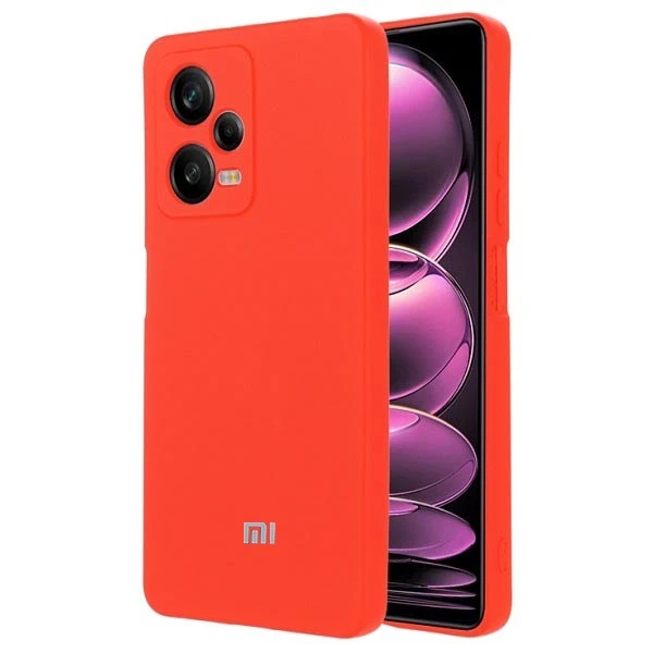 کاور مدل سیلیکونی ( داخل مخمل ) مناسب برای گوشی موبایل شیائومی Note 12 Pro Plus