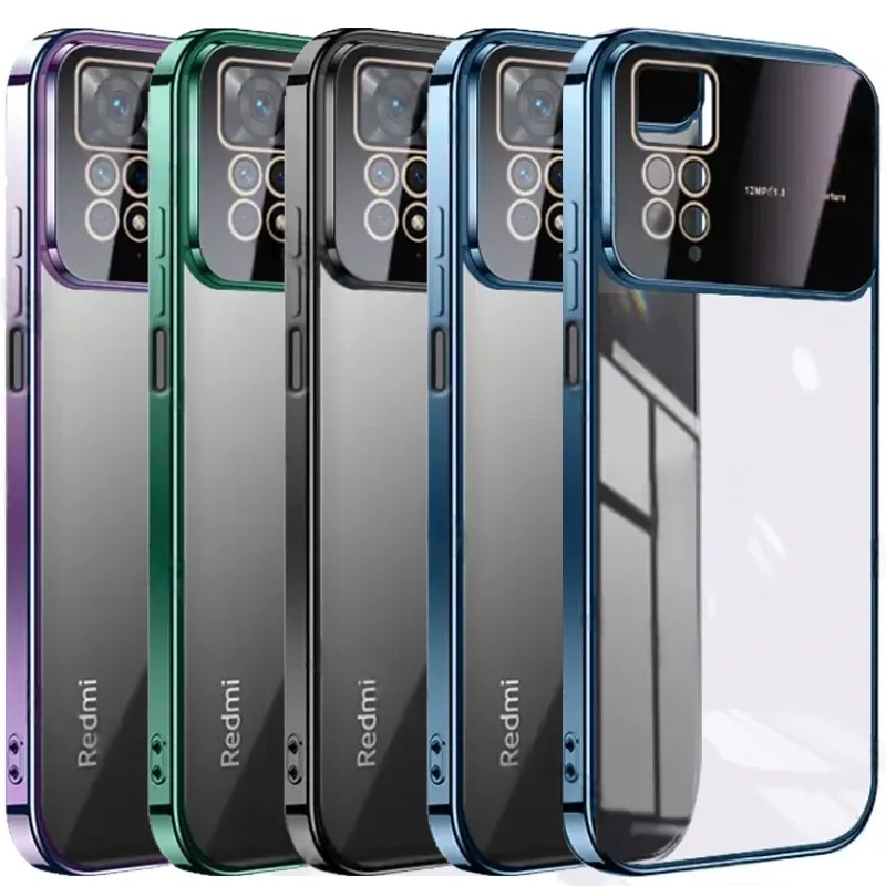 کاور مدل الکترو لنز شفاف مناسب برای گوشی موبایل شیائومی Note 11 Pro 4G / Note 11 Pro 5G / Note 12 Pro 4G