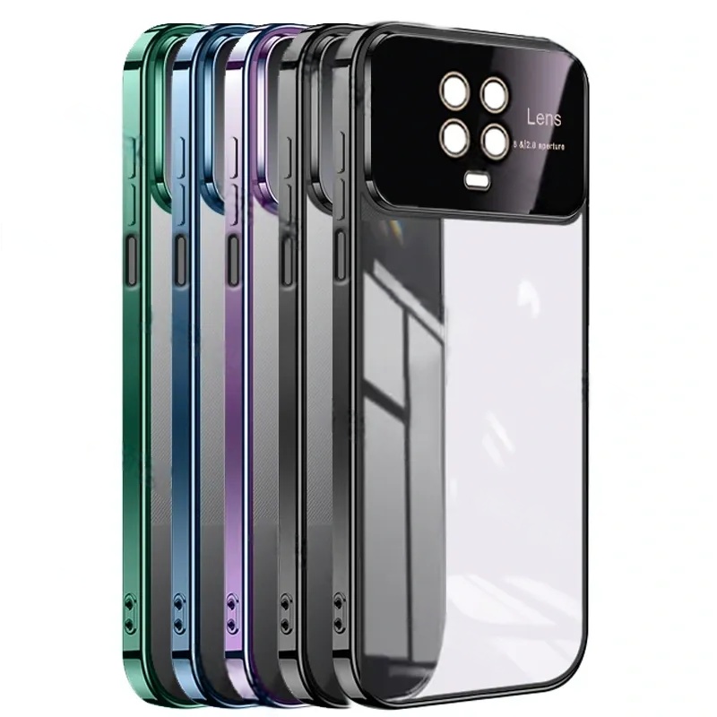 کاور مدل الکترو لنز شفاف مناسب برای گوشی موبایل شیائومی Redmi Note 9S / Note 9 Pro