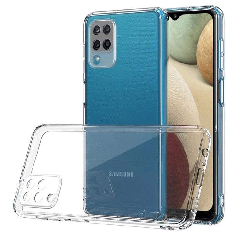 کاور مدل ژله ای  ( محافظ لنز دار ) مناسب برای گوشی موبایل سامسونگ   Galaxy A12 4G /M12 / F12