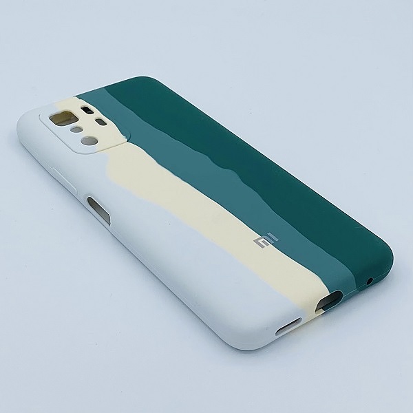 کاور طرح آبرنگی مدل سیلیکونی ( داخل مخمل ) مناسب برای گوشی موبایل شیائومی Redmi Note 10 Pro 5G / Poco X3 GT