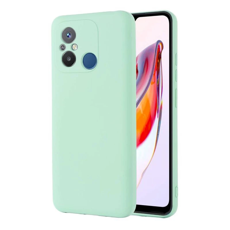 کاور مدل سیلیکونی ( داخل مخمل ) مناسب برای گوشی موبایل شیائومی Redmi 12C - Redmi 11A - Poco C55