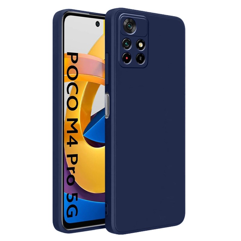 کاور مدل سیلیکونی ( داخل مخمل ) مناسب برای گوشی موبایل شیائومی Poco M4 Pro 5G